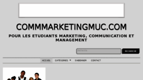 What Commmarketingmuc.com website looked like in 2016 (7 years ago)