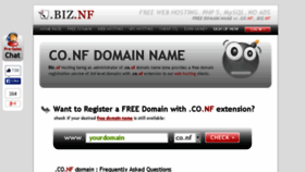 What Co.nf website looked like in 2016 (7 years ago)