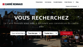 What Carrerennais.fr website looked like in 2016 (7 years ago)