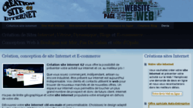 What Creationsiteinternet62.fr website looked like in 2016 (7 years ago)