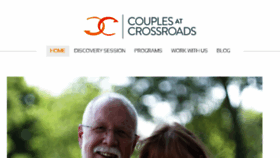 What Couplesatcrossroads.com website looked like in 2016 (7 years ago)