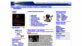 What Camtel.net website looked like in 2016 (7 years ago)