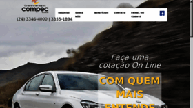 What Compecseguros.com.br website looked like in 2016 (7 years ago)