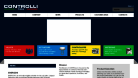 What Controlli.eu website looked like in 2016 (7 years ago)