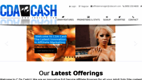 What Cdacash.com website looked like in 2016 (7 years ago)