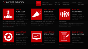 What Concept-studio.de website looked like in 2016 (7 years ago)