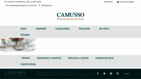 What Camusso.com.pe website looked like in 2016 (7 years ago)