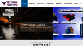 What Cnlasercutter.com website looked like in 2016 (7 years ago)