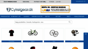 What Cykeltester.dk website looked like in 2016 (7 years ago)