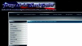 What Ccspookcentral.com website looked like in 2016 (7 years ago)