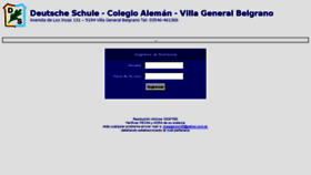 What Colegioaleman.dynalias.com website looked like in 2016 (7 years ago)