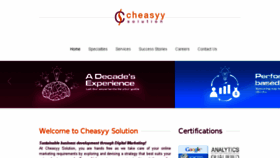 What Cheasyy.com website looked like in 2016 (7 years ago)