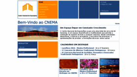 What Cnema.pt website looked like in 2016 (7 years ago)
