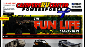 What Campersrvcenter.com website looked like in 2016 (7 years ago)