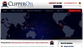What Clipperoil.com website looked like in 2016 (7 years ago)