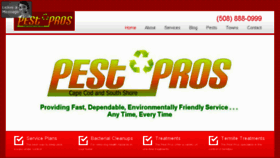 What Capecodpestpros.com website looked like in 2016 (7 years ago)