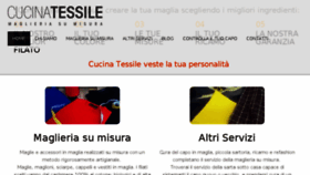 What Cucinatessilepadova.it website looked like in 2016 (7 years ago)