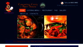 What Casuarinacurry.com website looked like in 2016 (7 years ago)
