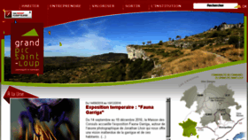 What Cc-grandpicsaintloup.fr website looked like in 2016 (7 years ago)