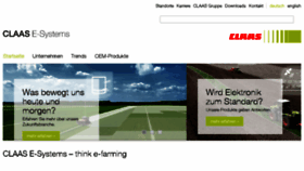 What Claas-agrosystems.com website looked like in 2016 (7 years ago)