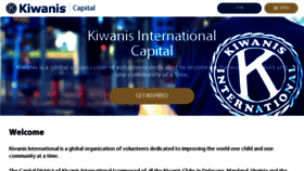 What Capitaldistrictkiwanis.org website looked like in 2016 (7 years ago)