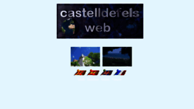 What Castelldefels.com website looked like in 2016 (7 years ago)