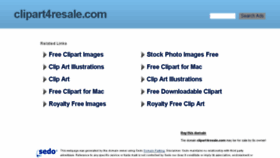 What Clipart4resale.com website looked like in 2016 (7 years ago)