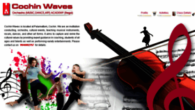 What Cochinwaves.com website looked like in 2016 (7 years ago)