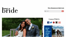 What Canadianbride.com website looked like in 2016 (7 years ago)