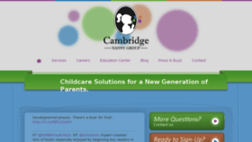 What Cambridgenannygroup.com website looked like in 2016 (7 years ago)