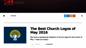 What Cssreligion.com website looked like in 2016 (7 years ago)