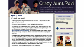 What Crazyauntpurl.com website looked like in 2016 (7 years ago)