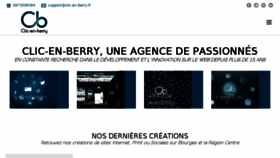 What Clic-en-berry.com website looked like in 2016 (7 years ago)