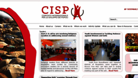 What Cisp-som.org website looked like in 2016 (7 years ago)
