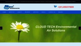 What Cloudtechindia.co.in website looked like in 2016 (7 years ago)