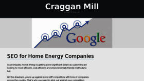 What Cragganmill.co.uk website looked like in 2016 (7 years ago)