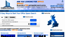 What Completeofficesearch.com website looked like in 2016 (7 years ago)