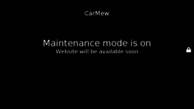 What Carmew.com website looked like in 2016 (7 years ago)