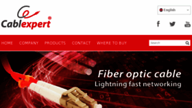 What Cablexpert.com website looked like in 2016 (8 years ago)