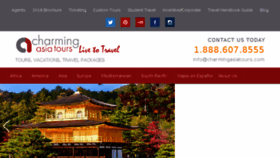 What Charmingasiatours.com website looked like in 2016 (7 years ago)