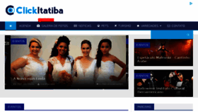 What Clickitatiba.com.br website looked like in 2016 (7 years ago)