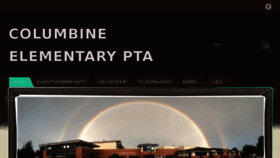 What Columbinepta.org website looked like in 2016 (7 years ago)