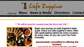 What Cafezuppina.com website looked like in 2016 (7 years ago)