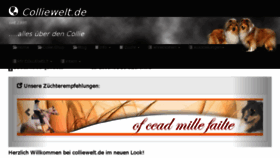 What Colliewelt.de website looked like in 2016 (7 years ago)