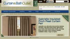 What Curtainandbathoutlet.com website looked like in 2016 (7 years ago)
