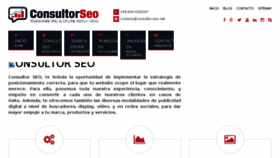 What Consultor-seo.net website looked like in 2016 (7 years ago)