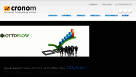 What Cronom.com website looked like in 2016 (7 years ago)