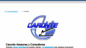 What Caronteasesores.es website looked like in 2016 (7 years ago)