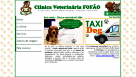 What Clinicaveterinariafofao.com.br website looked like in 2016 (7 years ago)