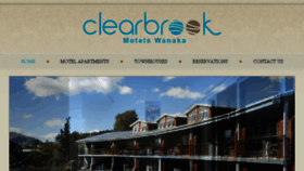 What Clearbrook.co.nz website looked like in 2016 (7 years ago)